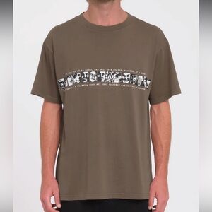 Volcom SKATE VITALS REMY T-SHIRT - DARK EARTH Size M